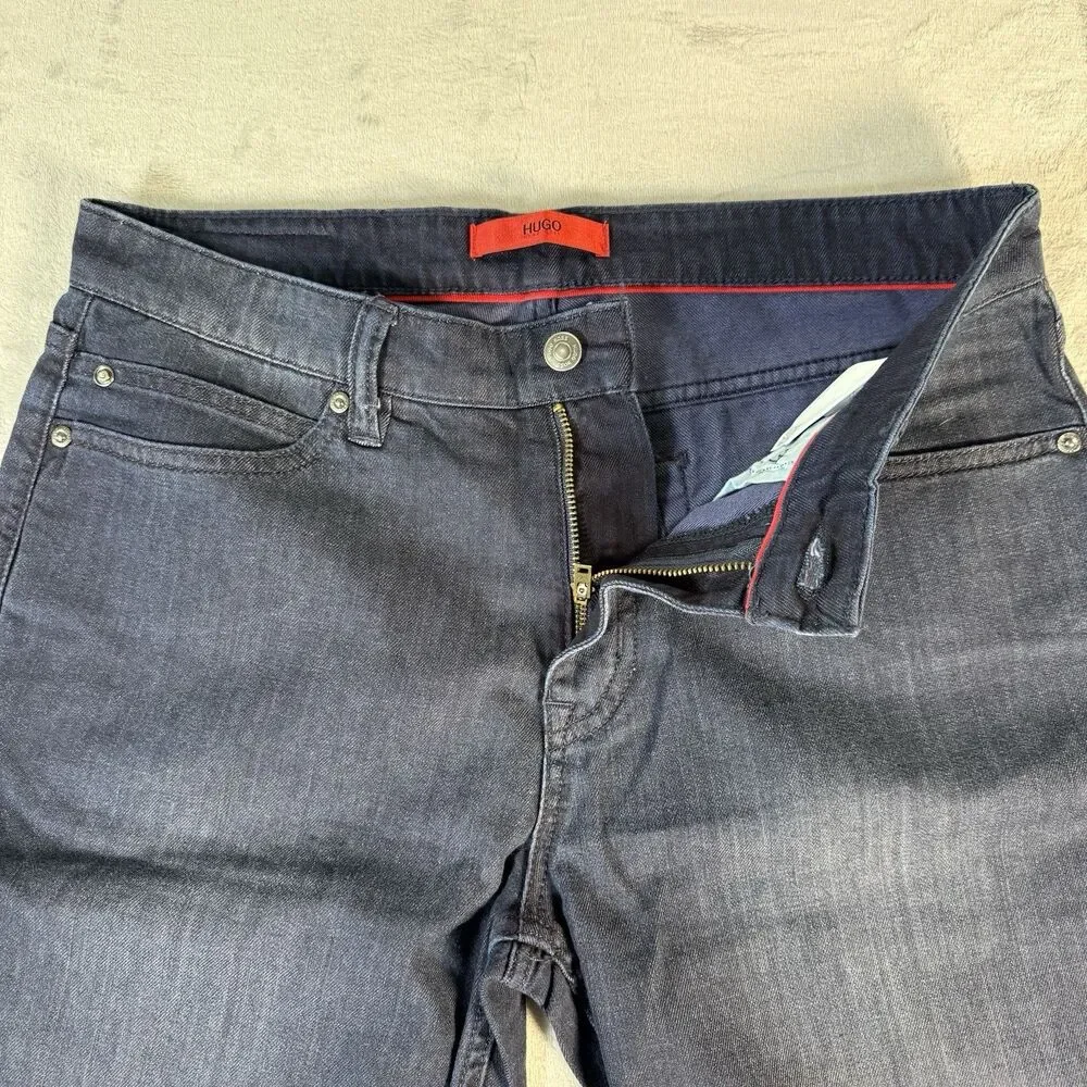 Hugo Boss Men’s Denim Shorts Size 34 Brand New - Picture 2 of 10